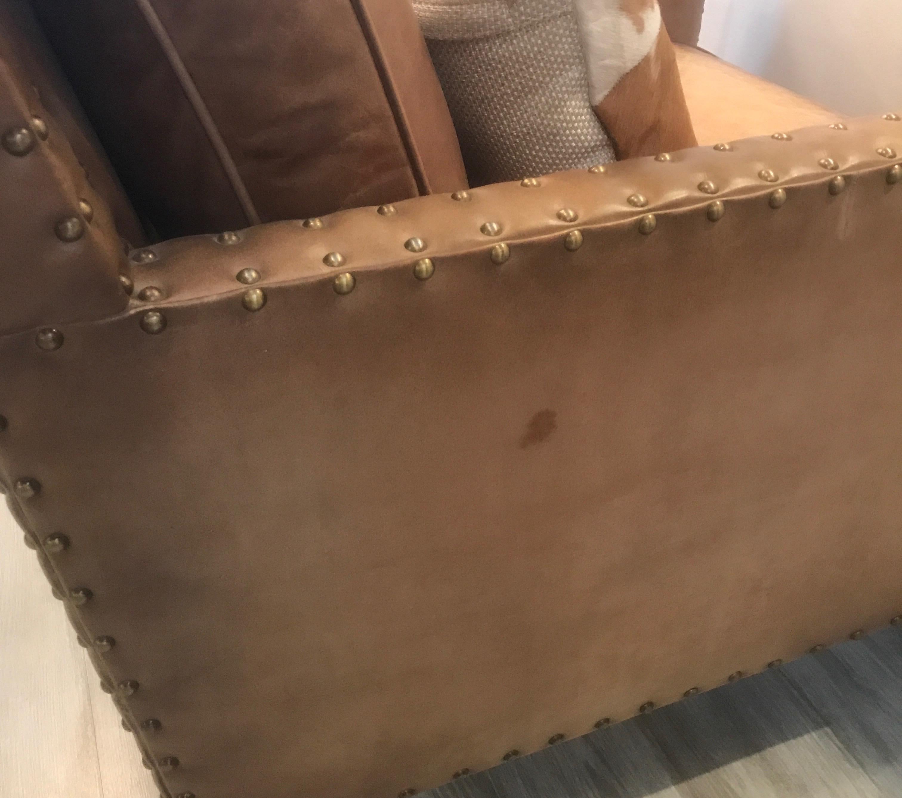 American Authentic Ralph Lauren Leather Club Chair