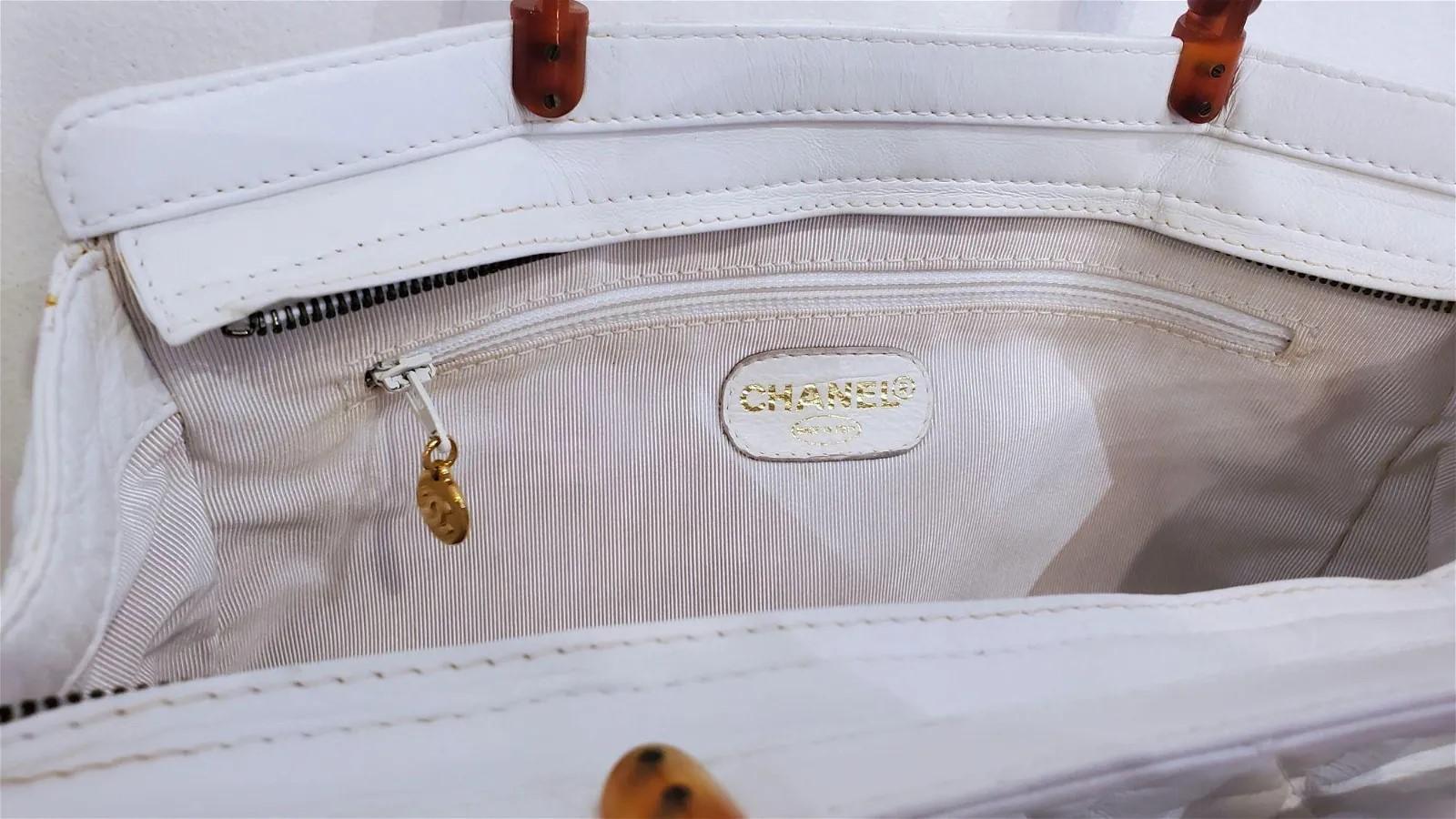 Authentische, seltene Chanel Vintage-Tasche aus Schildpatt-Harz mit Henkel oben 1