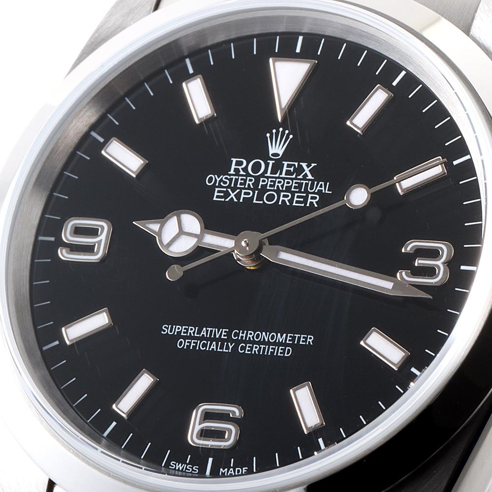 Authentic Rolex Explorer 14270 Black Dial T Number, Gently Used Men's Watch 3