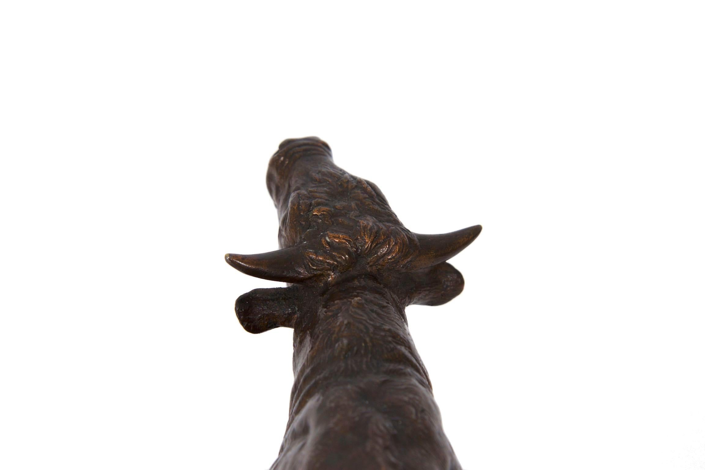Authentic Rosa Bonheur French Bronze Sculpture of Bull, Peyrol 2