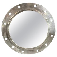 Authentique miroir de hublot de bateau