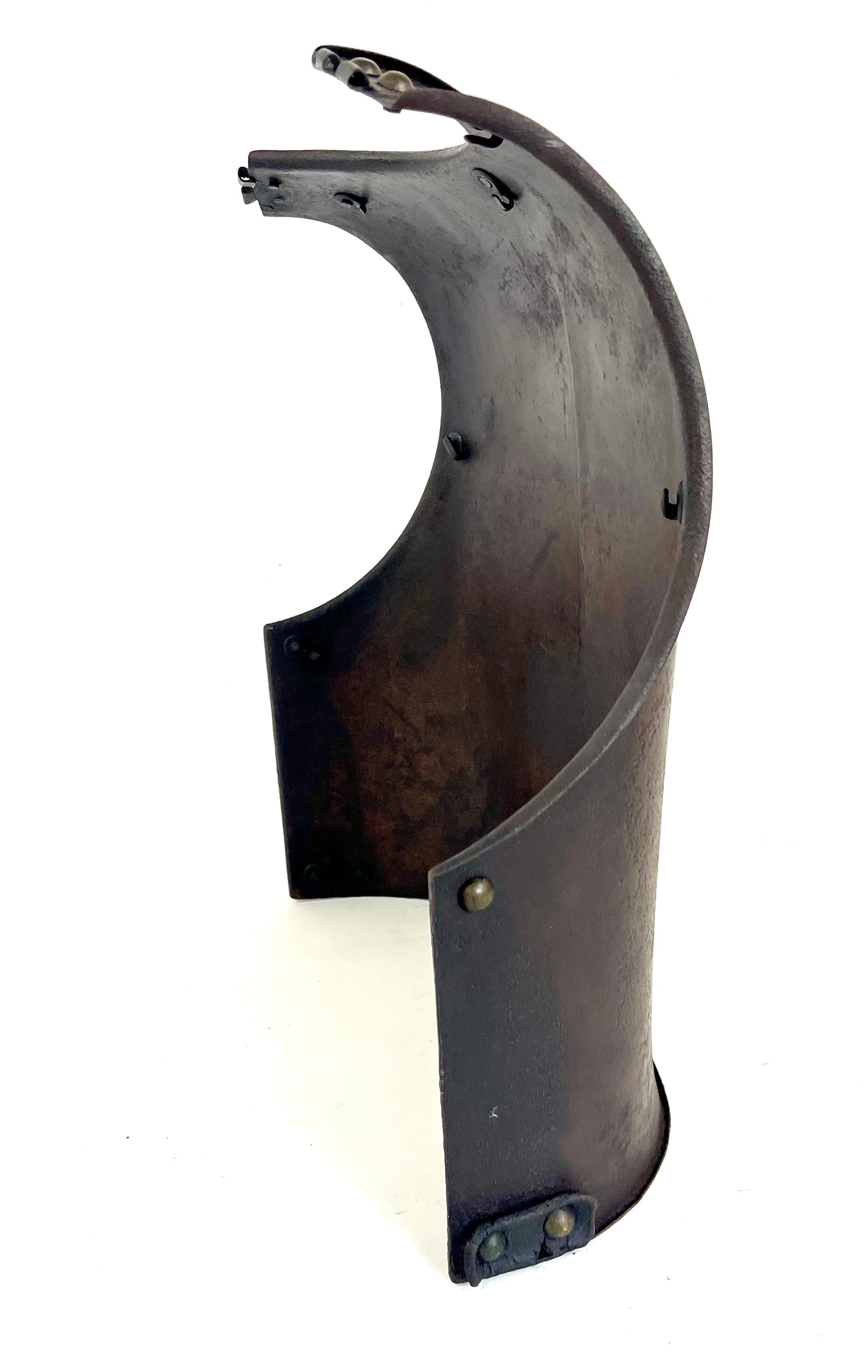 Early 19th Century Authentic Signed Royal Armor - Backplate of the Cuirassiers under Charles X For Sale