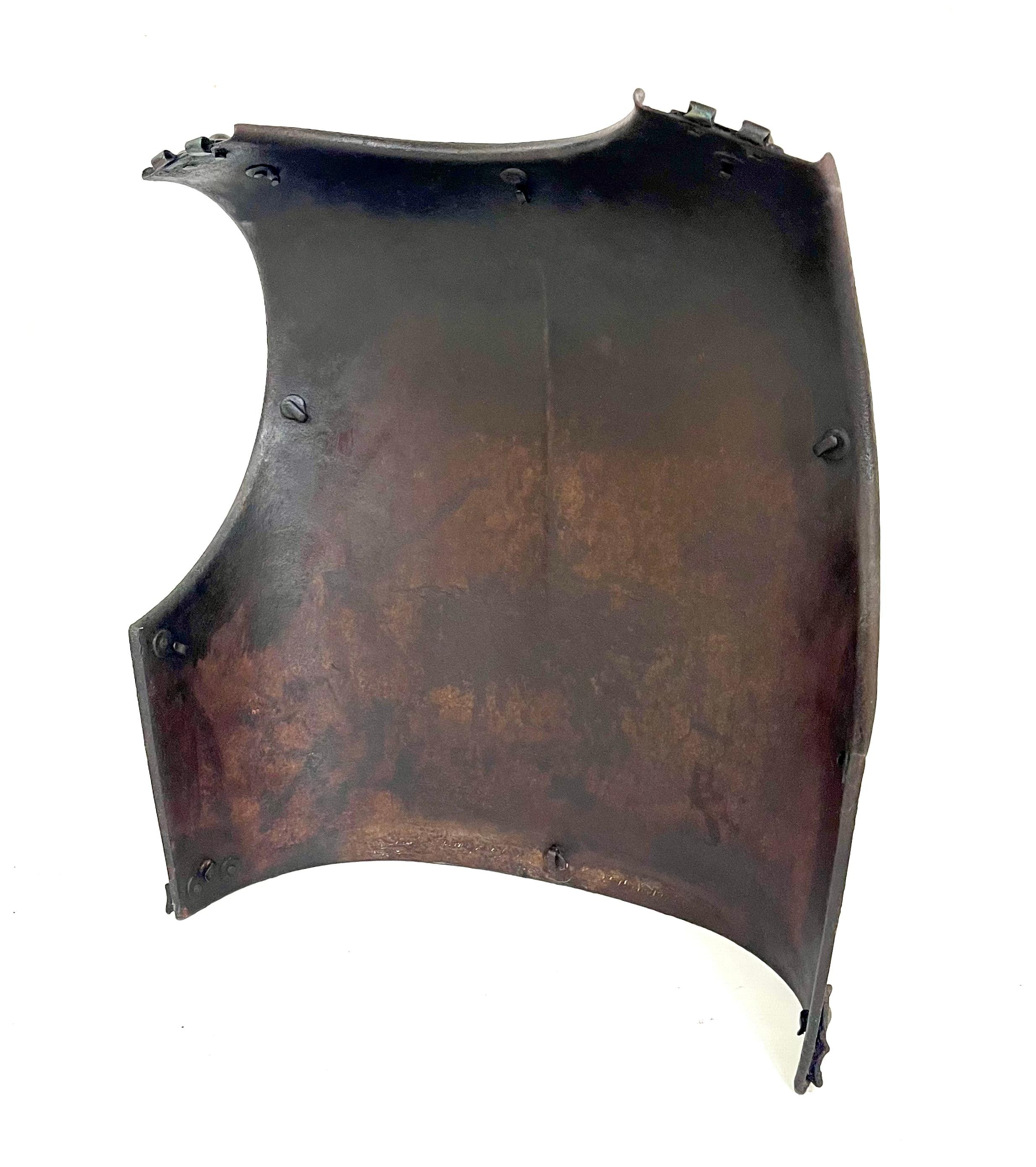 Authentic Signed Royal Armor - Backplate of the Cuirassiers under Charles X For Sale 1