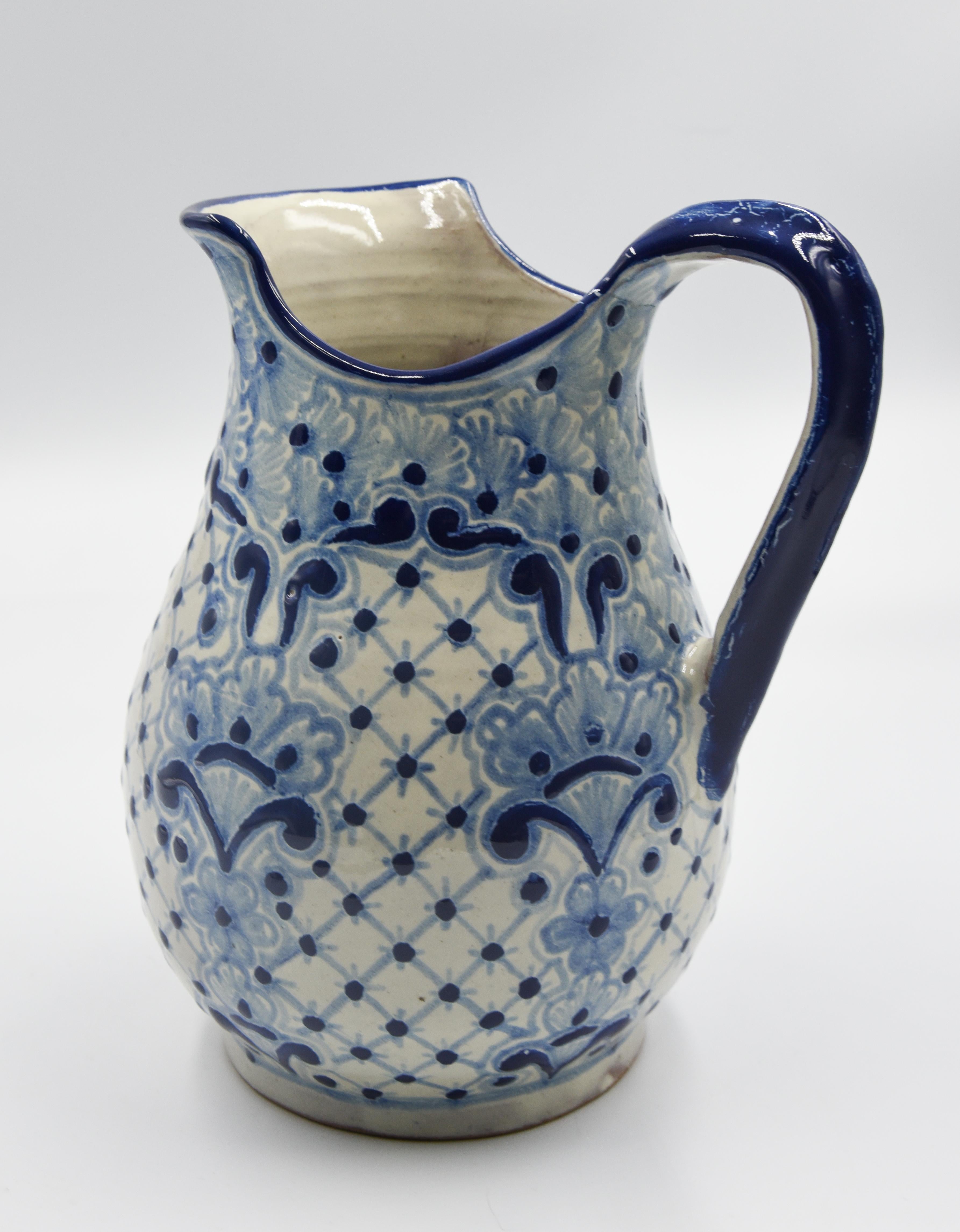 mexican pottery pitcher