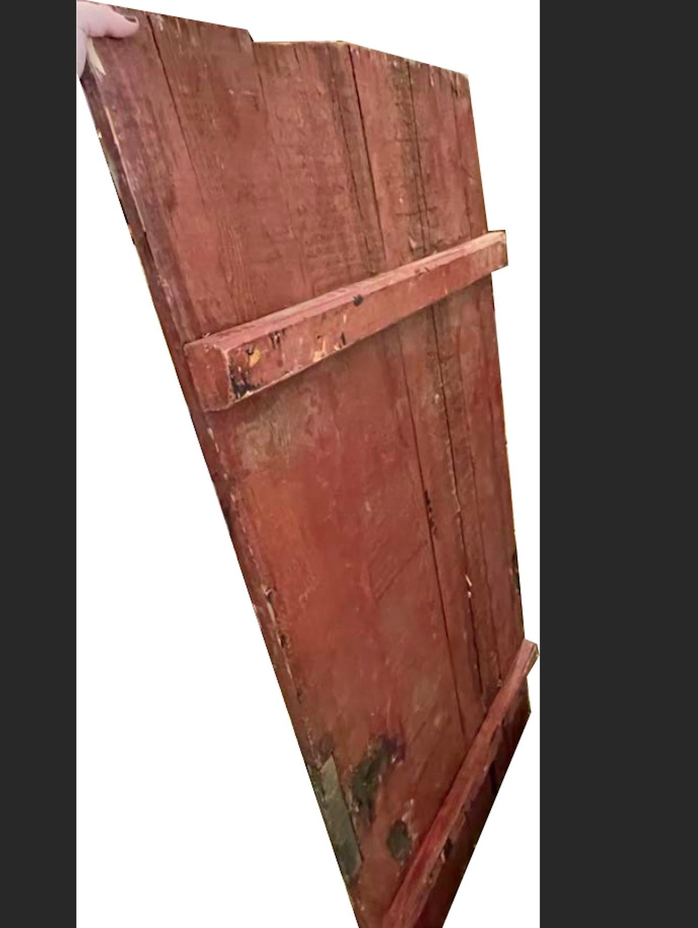 Hand-Painted Authentic Tibetan Monastery Door