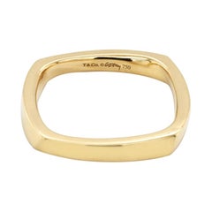 Authentic Tiffany & Co. 18k Yellow Gold Frank Gehry Torque Ring
