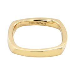 Authentic Tiffany & Co. 18k Yellow Gold Frank Gehry Torque Ring