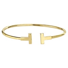 Authentique TIFFANY & Co. Bracelet en or jaune 18K Taille 6".