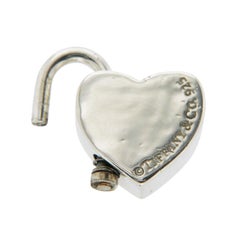 Authentic Tiffany & Co. 925 Sterling Silver I love You Lock Pendant Charm