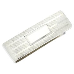 Authentic Tiffany 
Co. 925 Sterling Silver Lines Money Clip