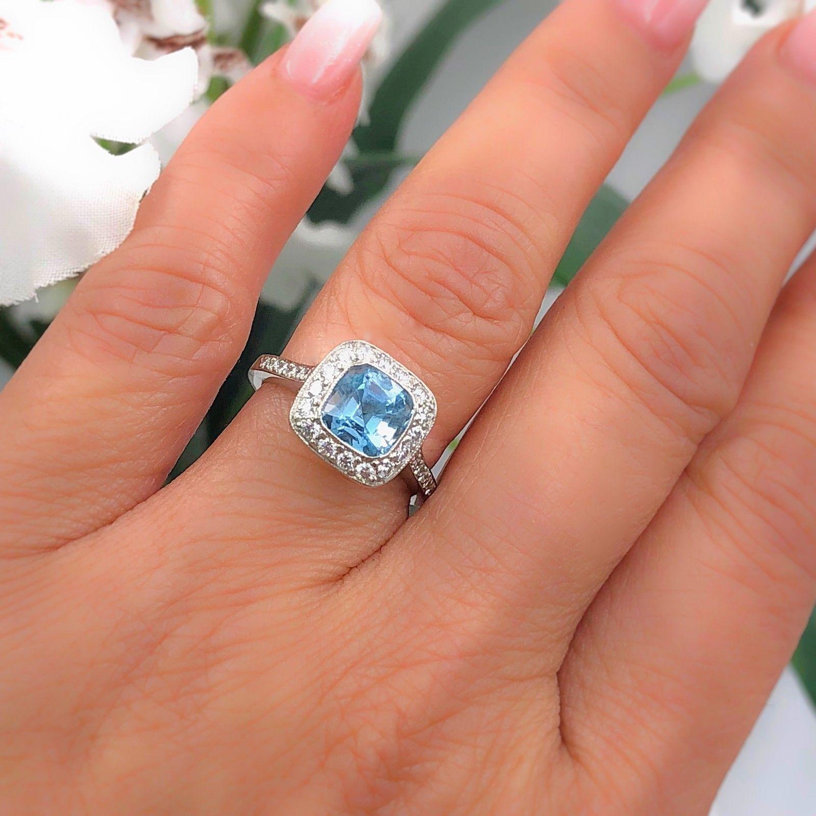 aquamarine engagement ring tiffany