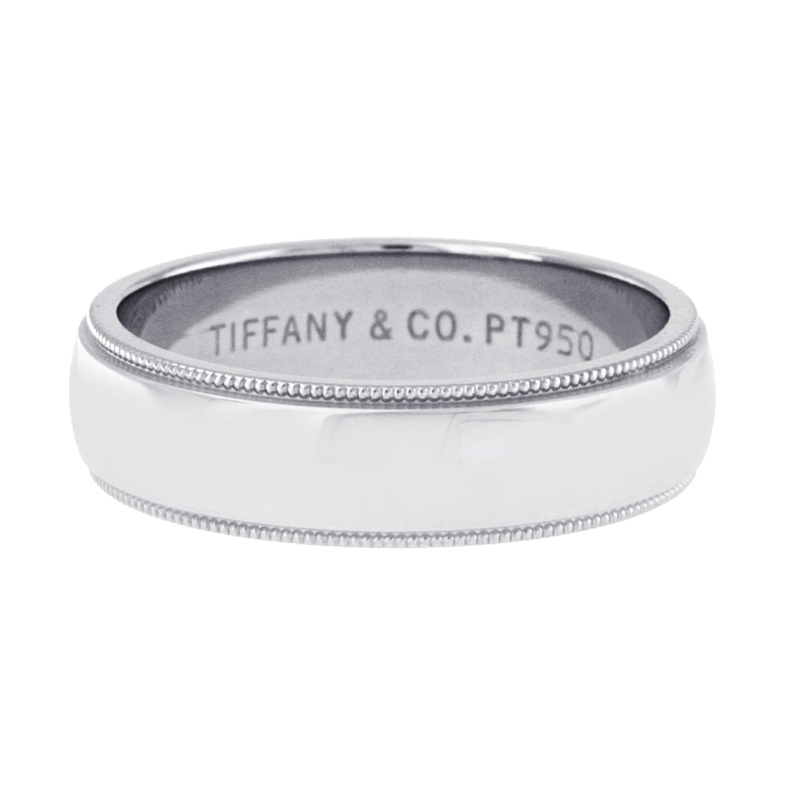Authentic Tiffany and Co. Platinum 950 