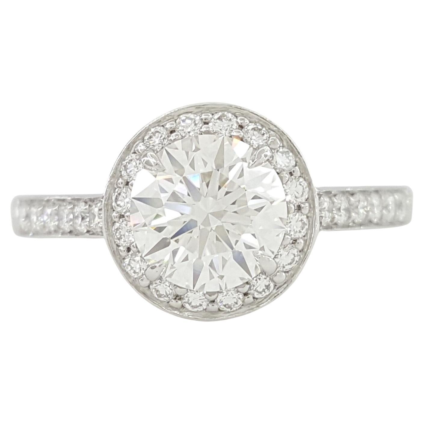Tiffany and Co. Soleste Double Halo Diamond Ring at 1stDibs | tiffany ...