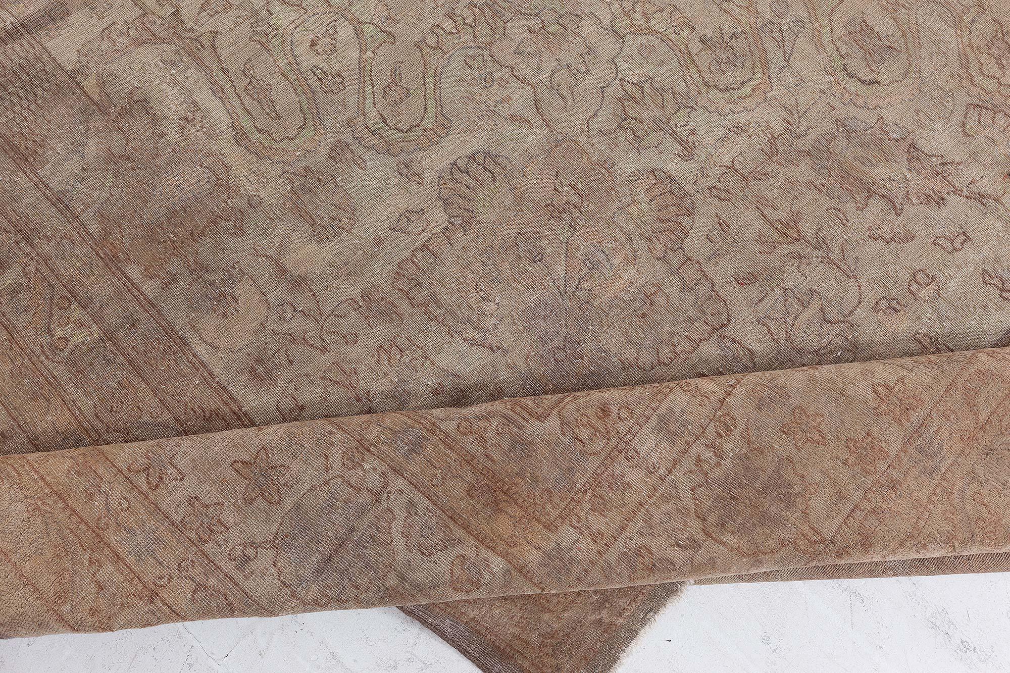 Doris Leslie Blau Antique Turkish Sivas Rug For Sale 1