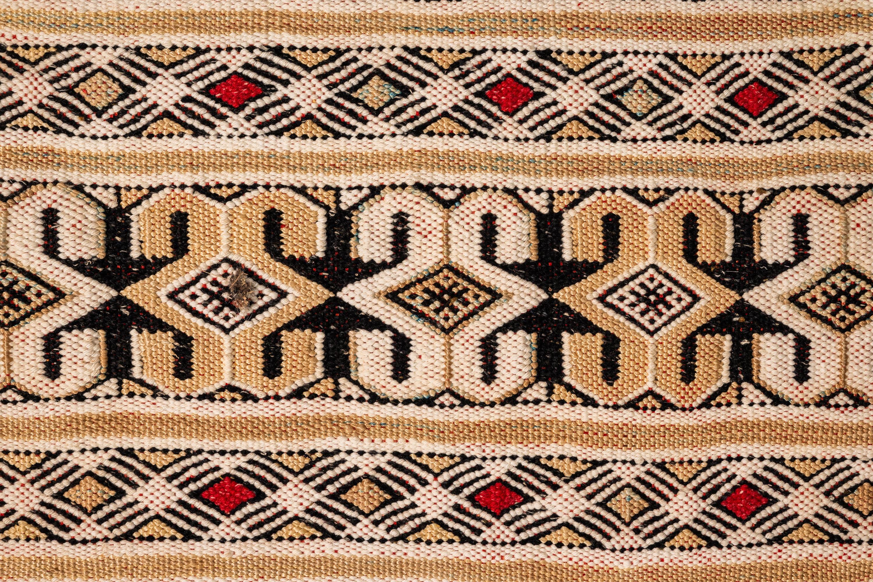 Authentische türkische Vintage handgewebte Kilim Flur / Treppe Läufer Teppich, ca. 1970er Jahre (Ende des 20. Jahrhunderts) im Angebot