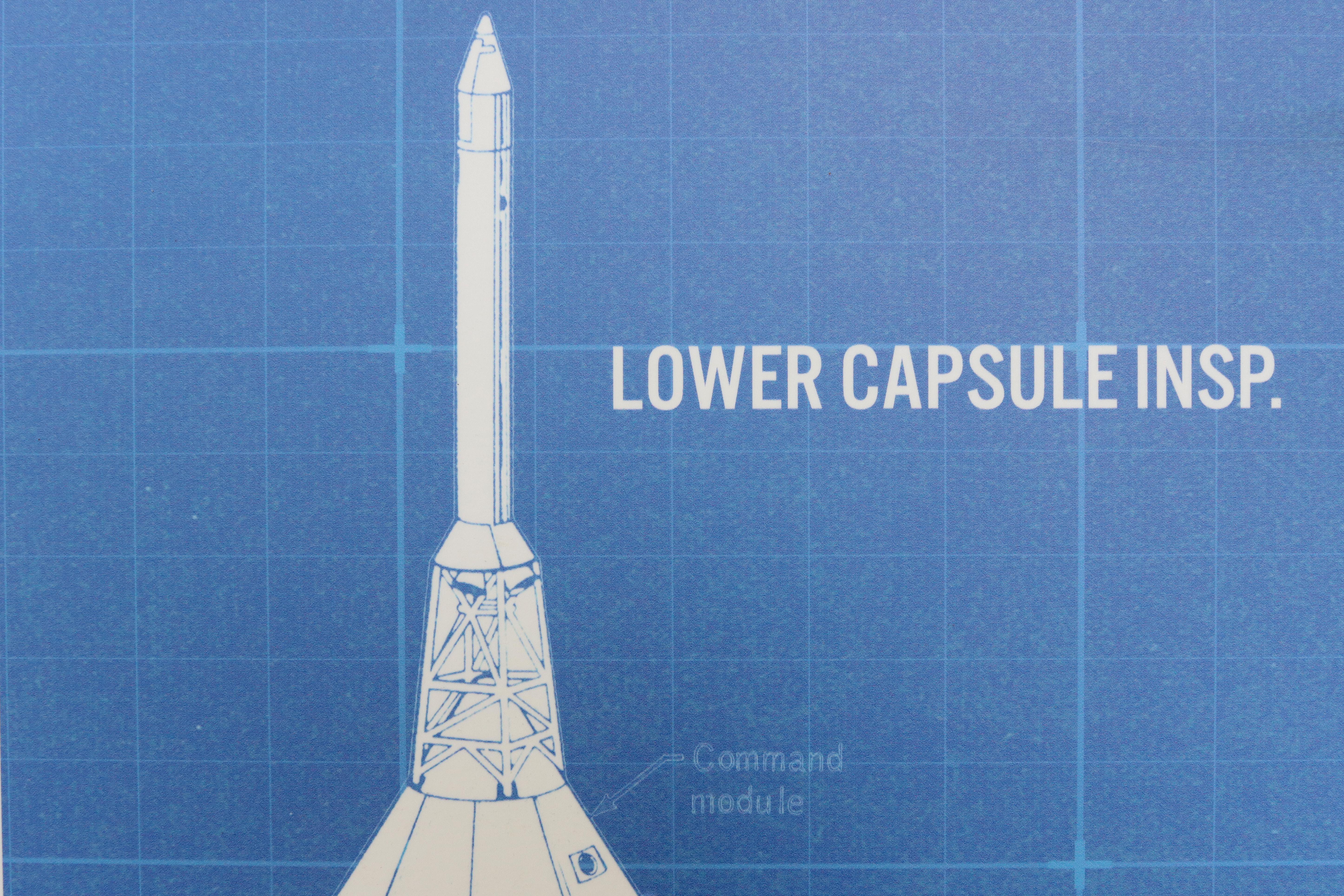 Authentic Universal Studios Space Age Parade Float Blueprint For Sale 2