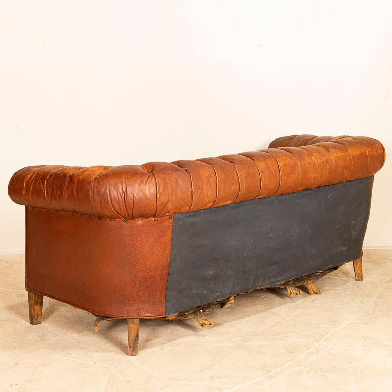 English Authentic Vintage Chesterfield Sofa from England