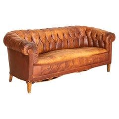 Authentic Antique Chesterfield Sofa from England
