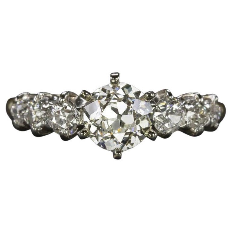 Authentic Vintage GIA Certified Old European High Quality Diamond