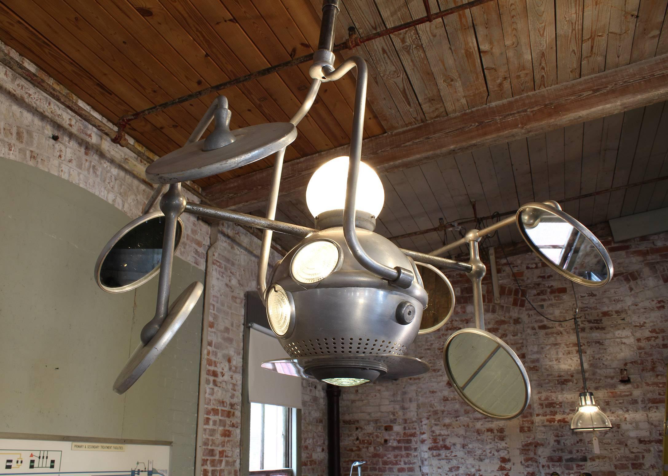 old operating room lights
