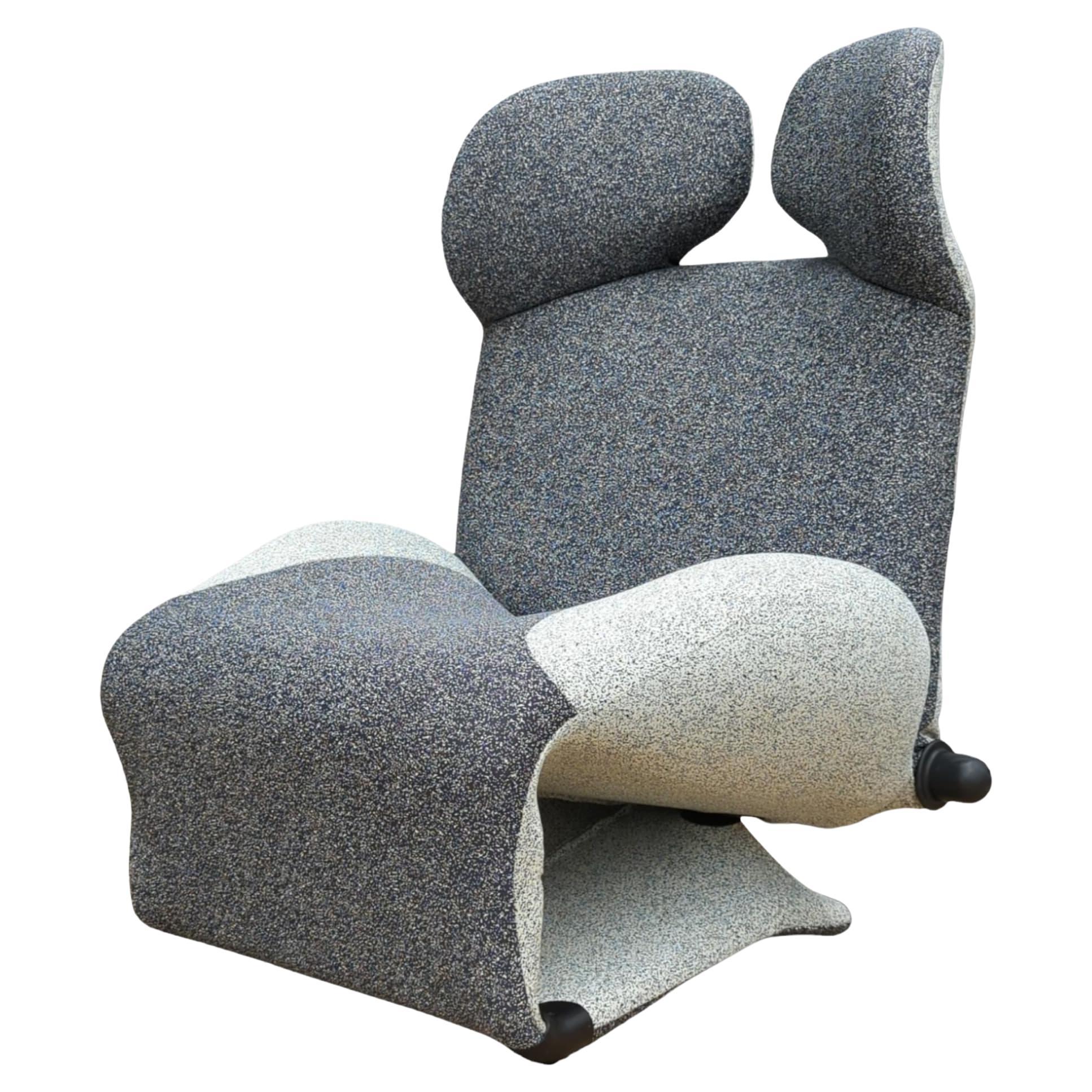 Authentic Wink Armchair by Toshiyuki Kita Cassina Italy For Sale