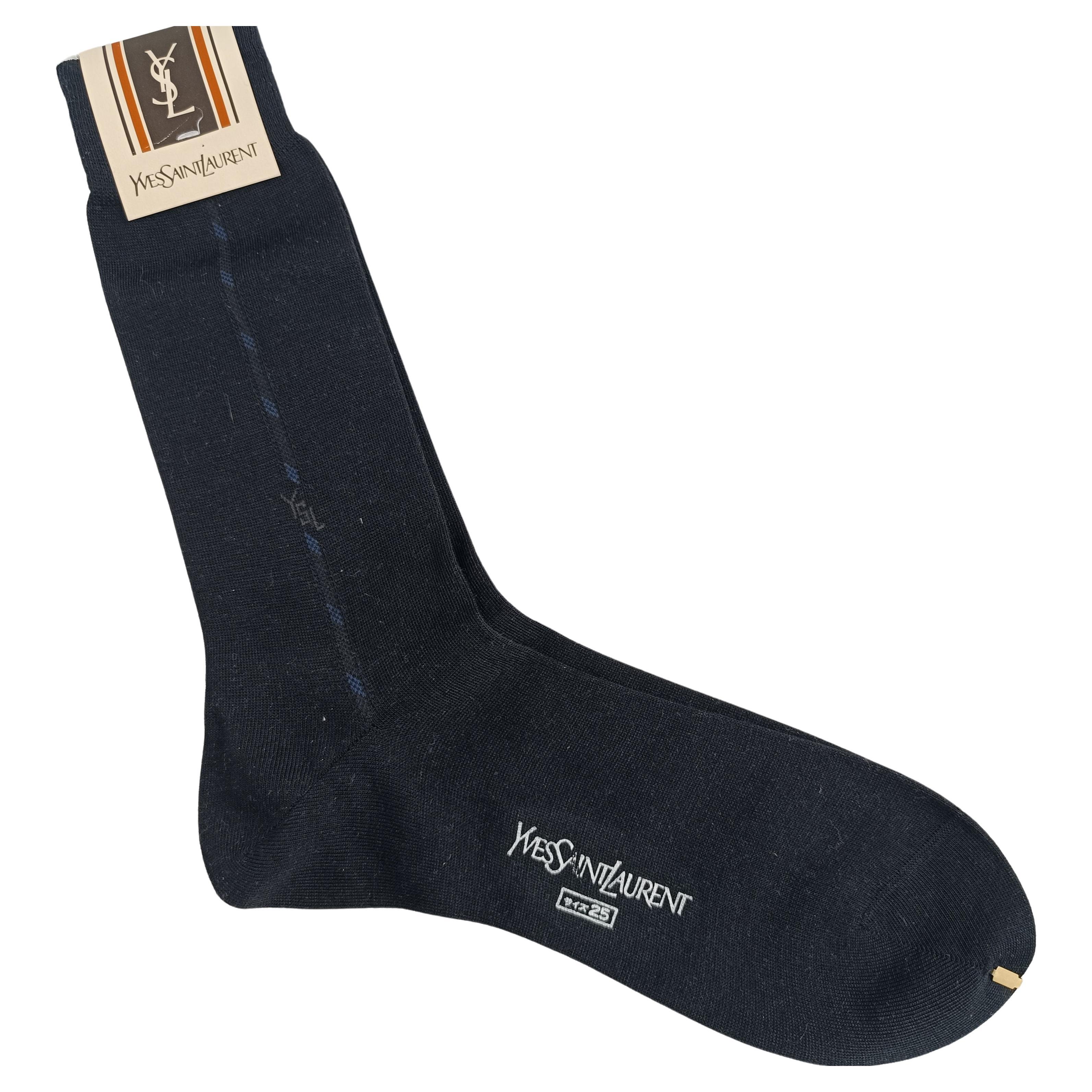Authentic Yves Saint Laurent Vintage Men’s Socks For Sale