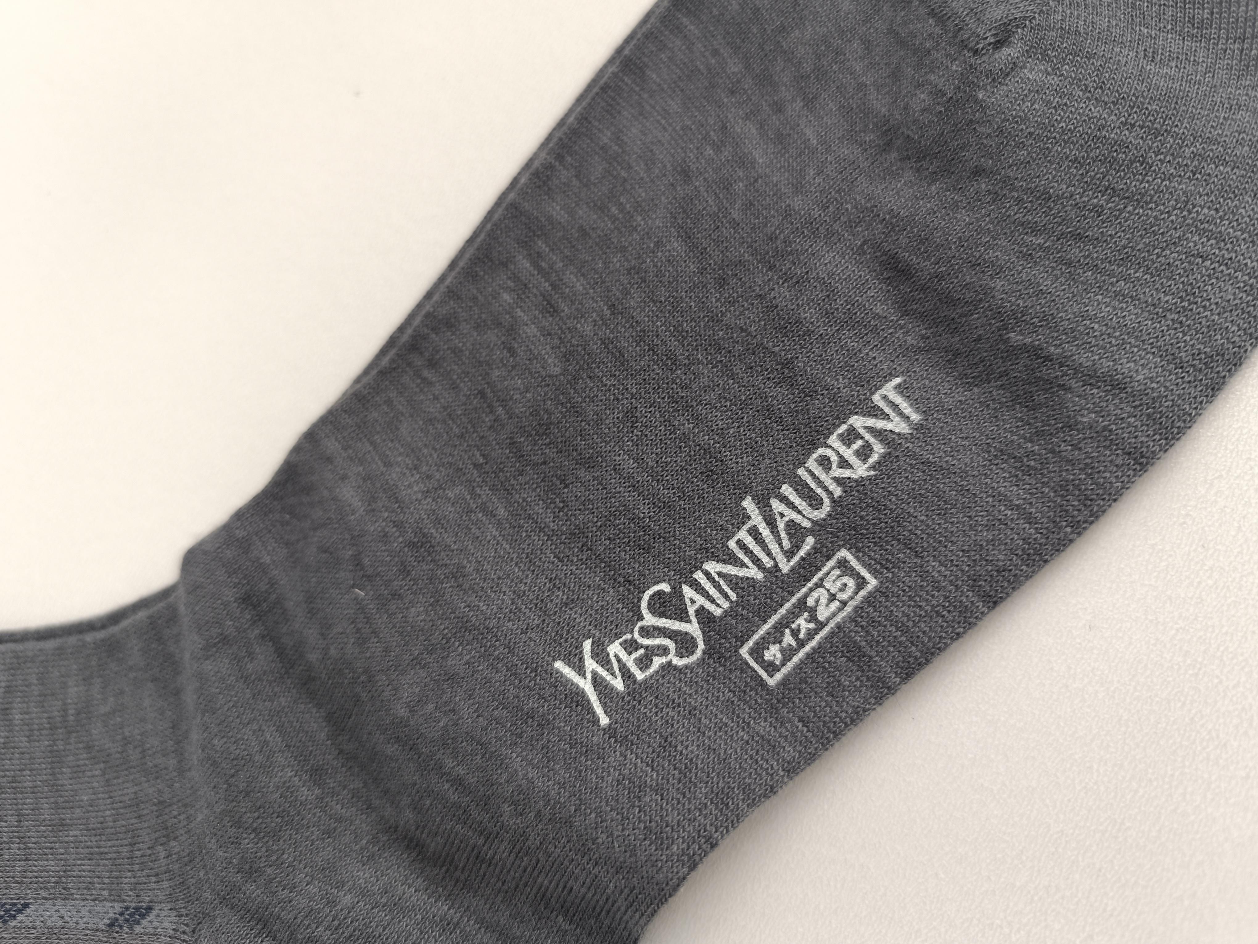 Authentische Yves Saint Laurent Vintage Herren Socken YSL im Angebot 8