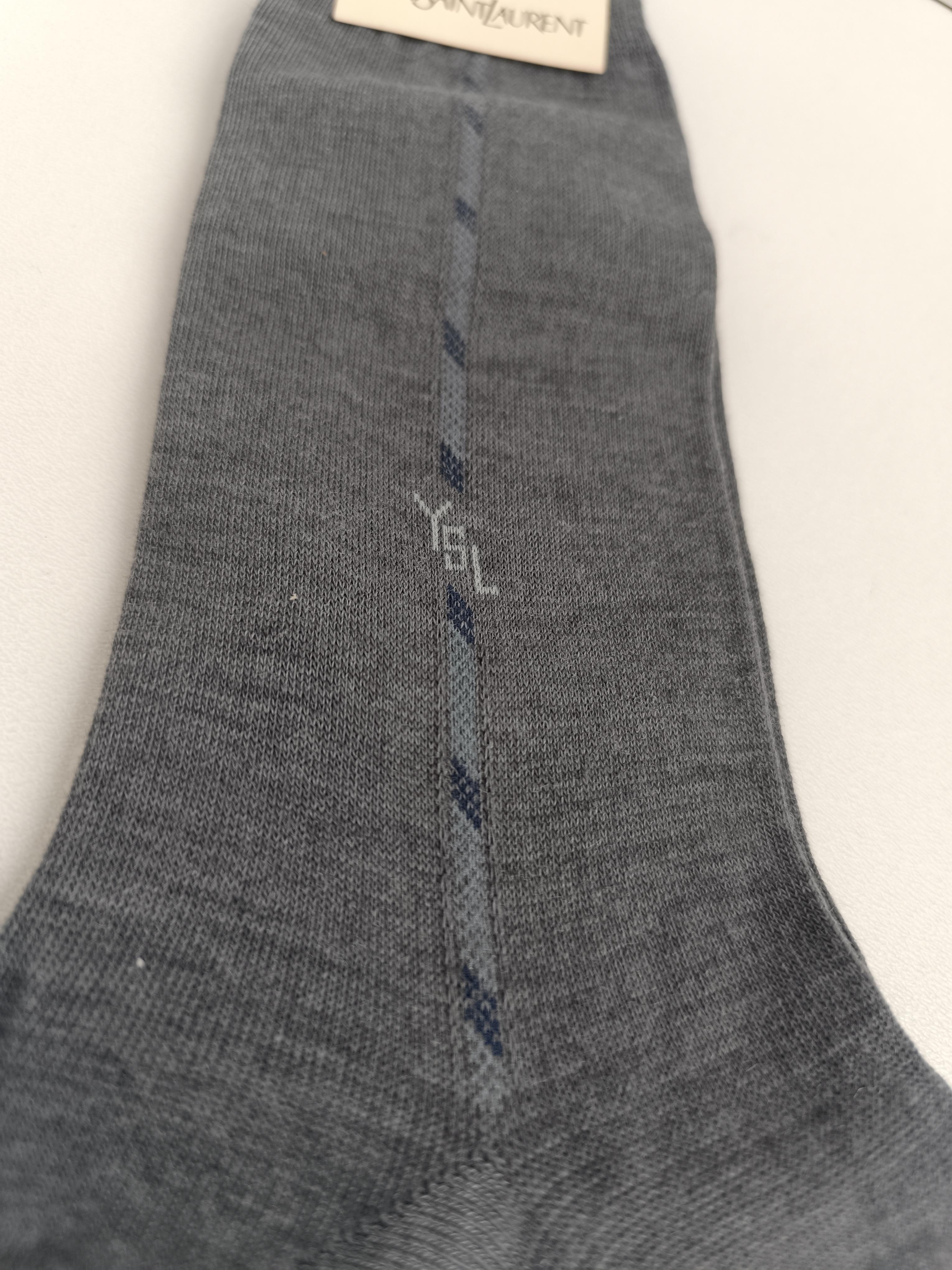 Authentische Yves Saint Laurent Vintage Herren Socken YSL für Damen oder Herren im Angebot