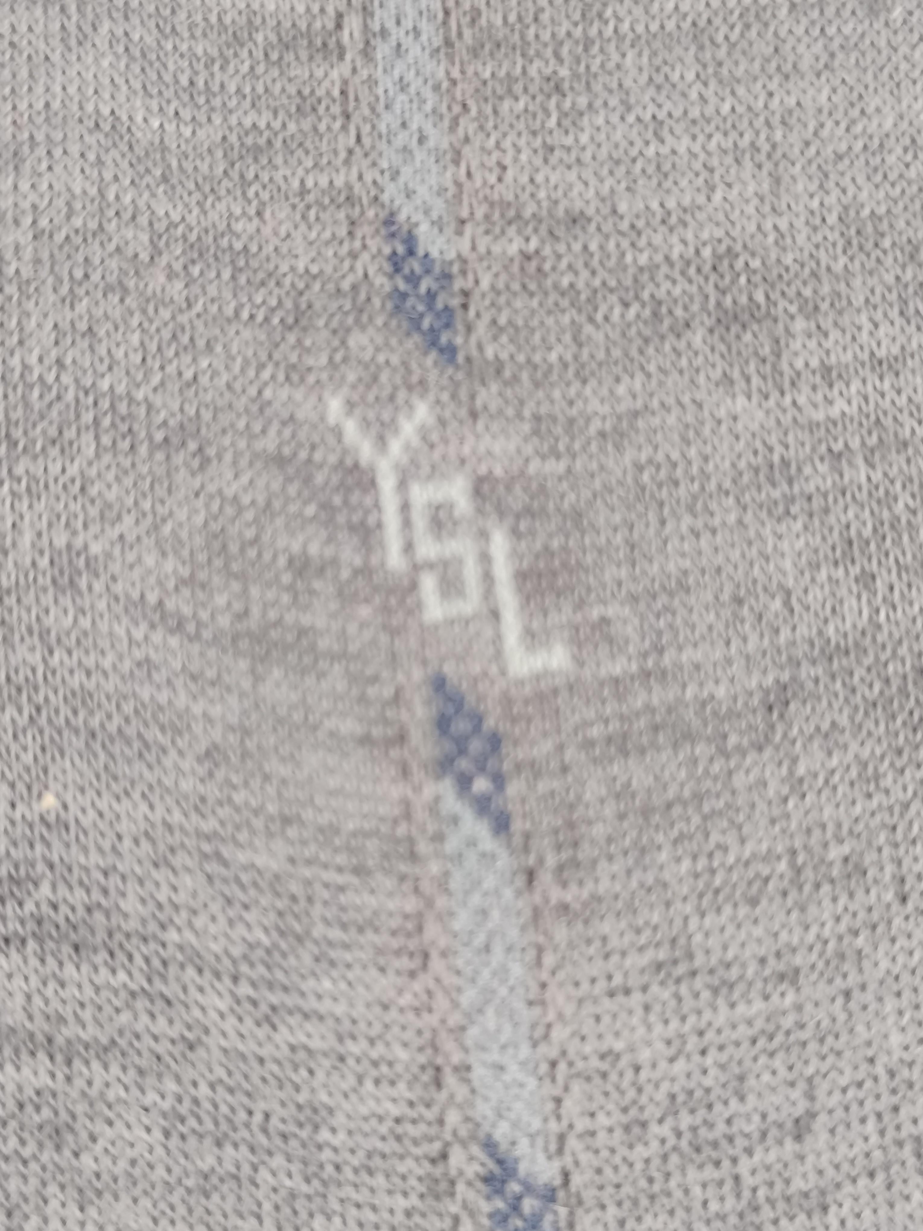 Authentique Yves Saint Laurent Vintage Chaussettes Hommes YSL en vente 1