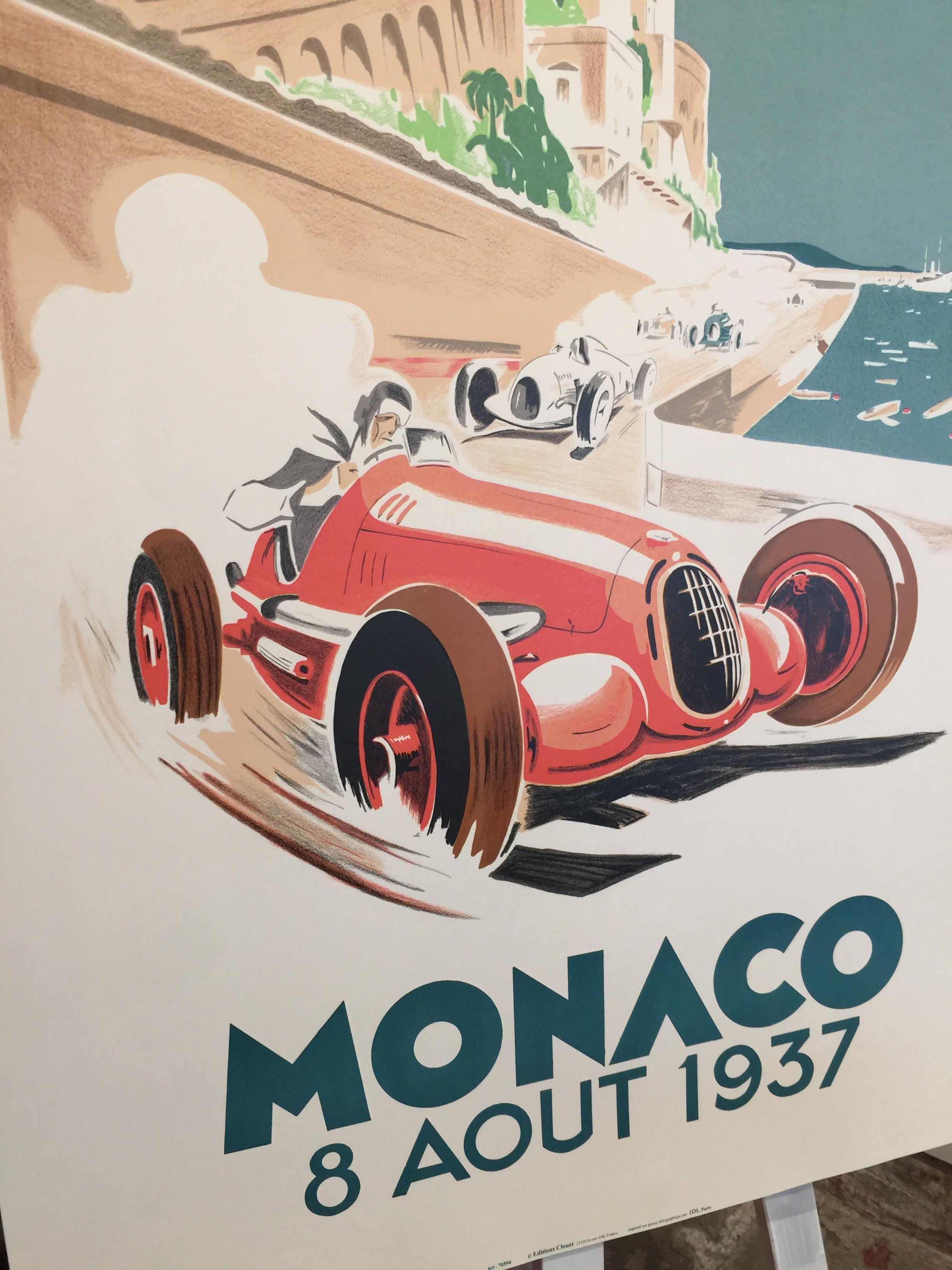 monaco 1937 poster