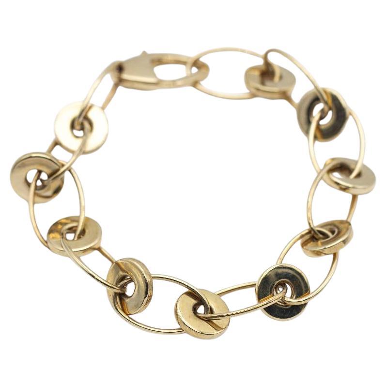 Autorenarmband aus Gelbgold