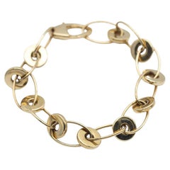 Autorenarmband aus Gelbgold