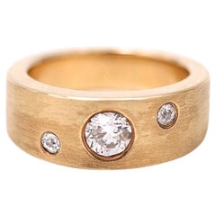 Author's Ring in Gold and Diamonds