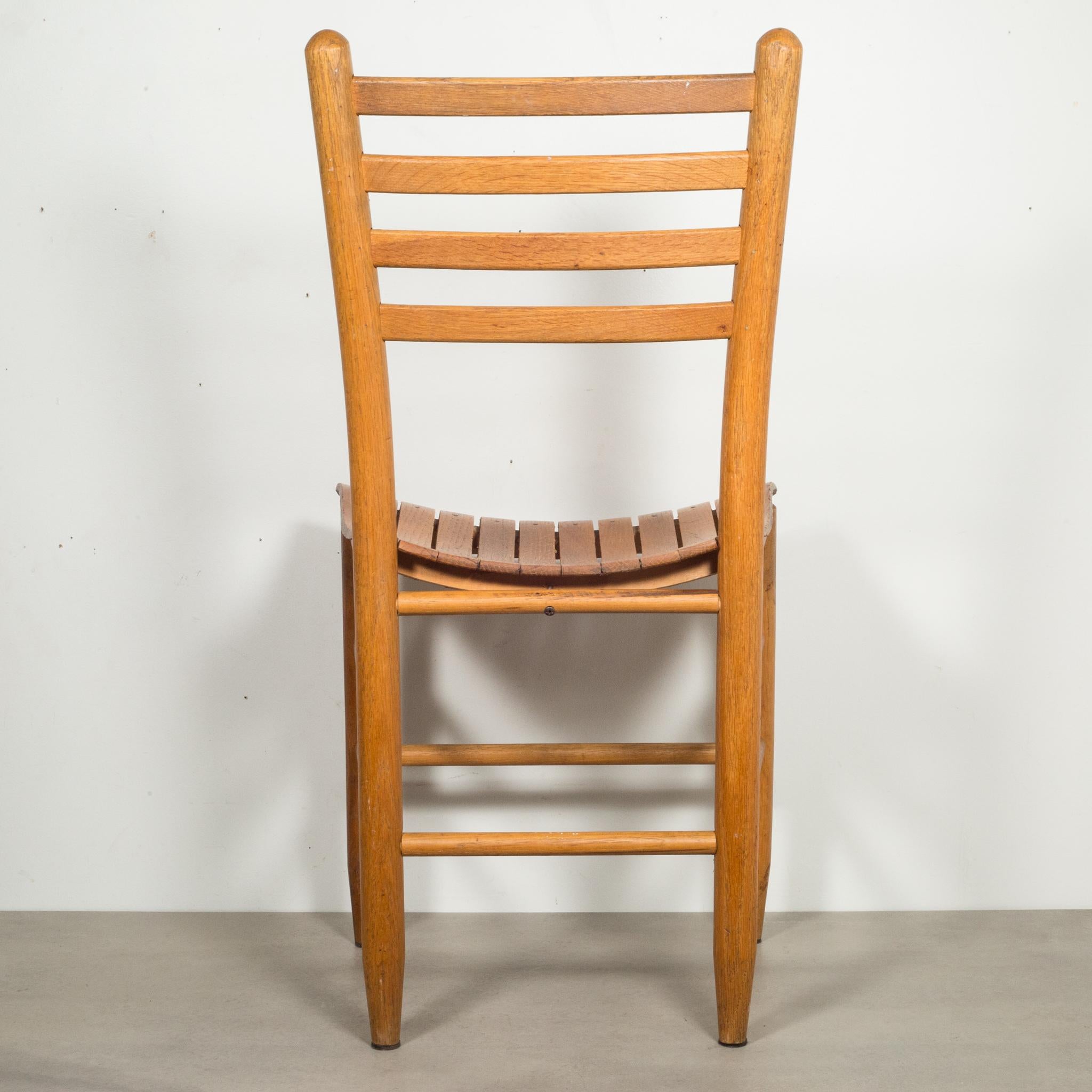 Wood Authur Umanoff Style Farmhouse Chairs c.1970