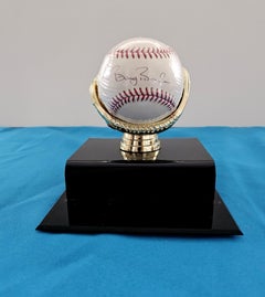 Autographed Barry Bonds (SF Giants) Baseball, Original Shell & COA, w/Bonus Ball