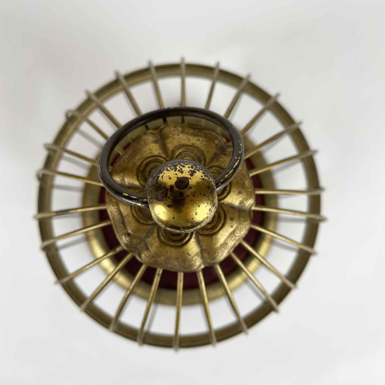 19th Century Automa Tedesco Gabbia Con Uccello Cantante e Animato des années 1920 Karl Griesbaum en vente