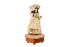 Automate Doll, Music Box, circa 1900