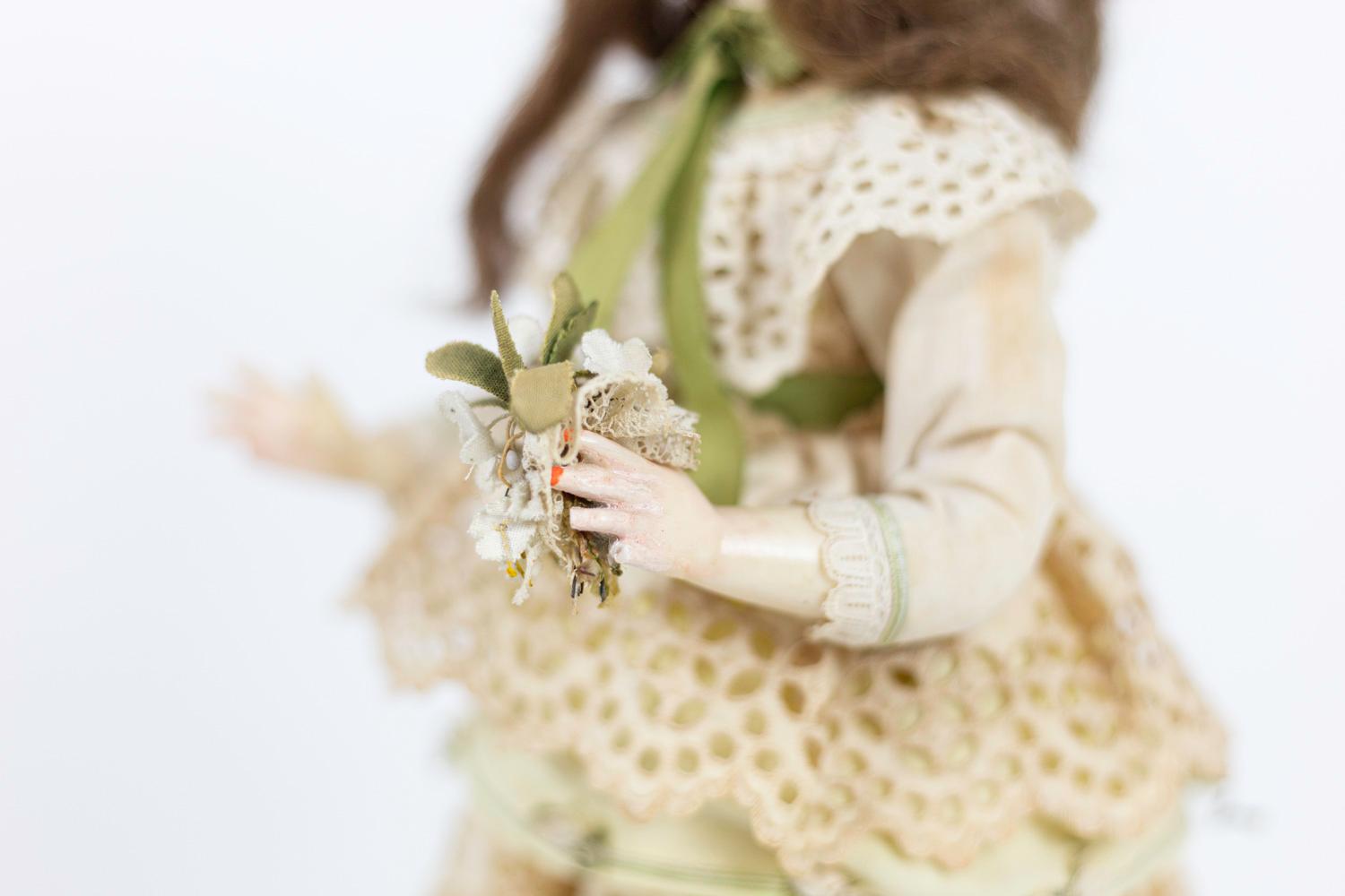 19th Century Automate Doll, Music Box, circa 1900