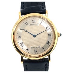 Automatic Breguet Classic Watch with 18K Gold Folding Clasp