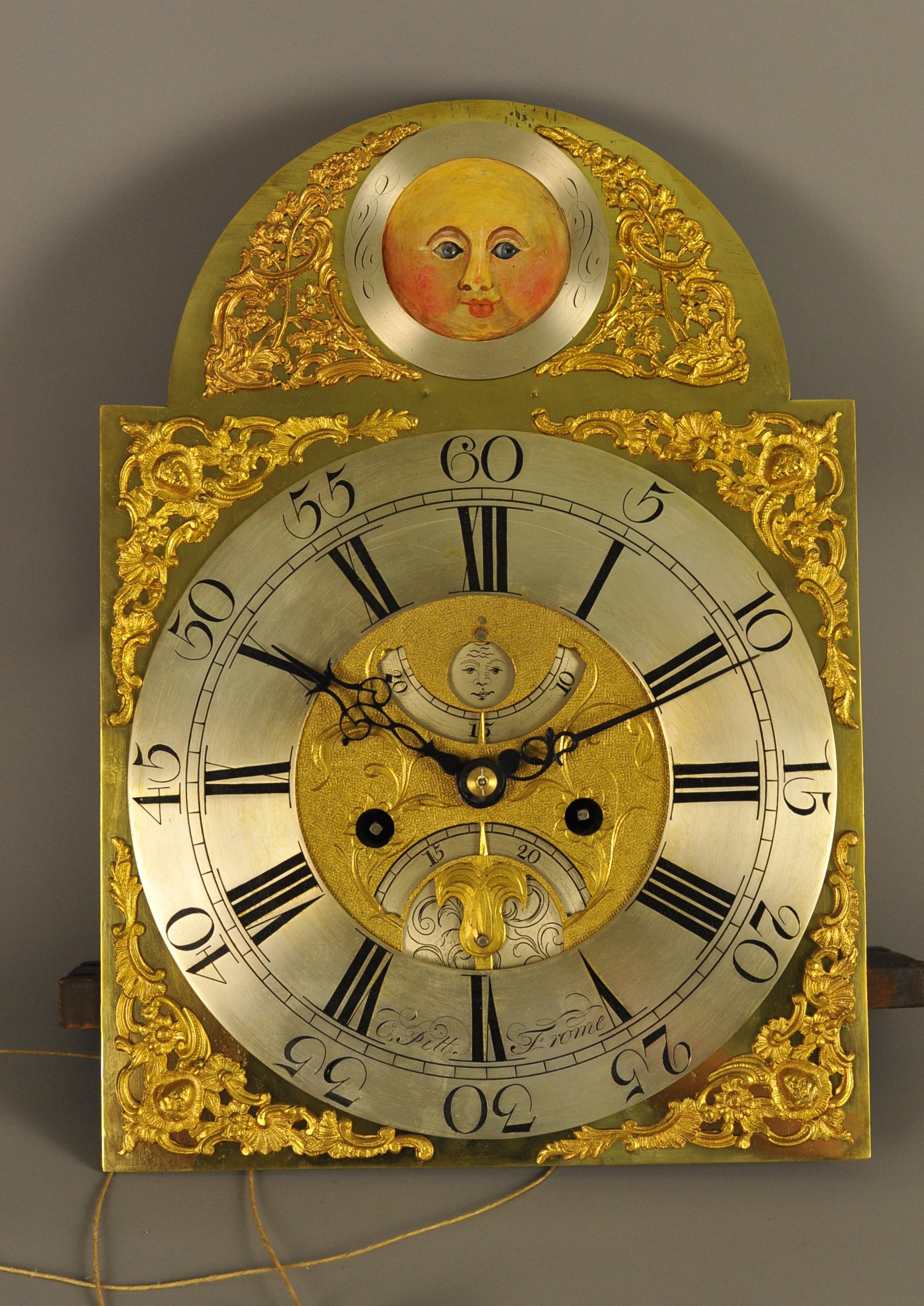 Automation Longcase Grandfather Clock-Pitt of Frome In Good Condition For Sale In Chesterfield, GB