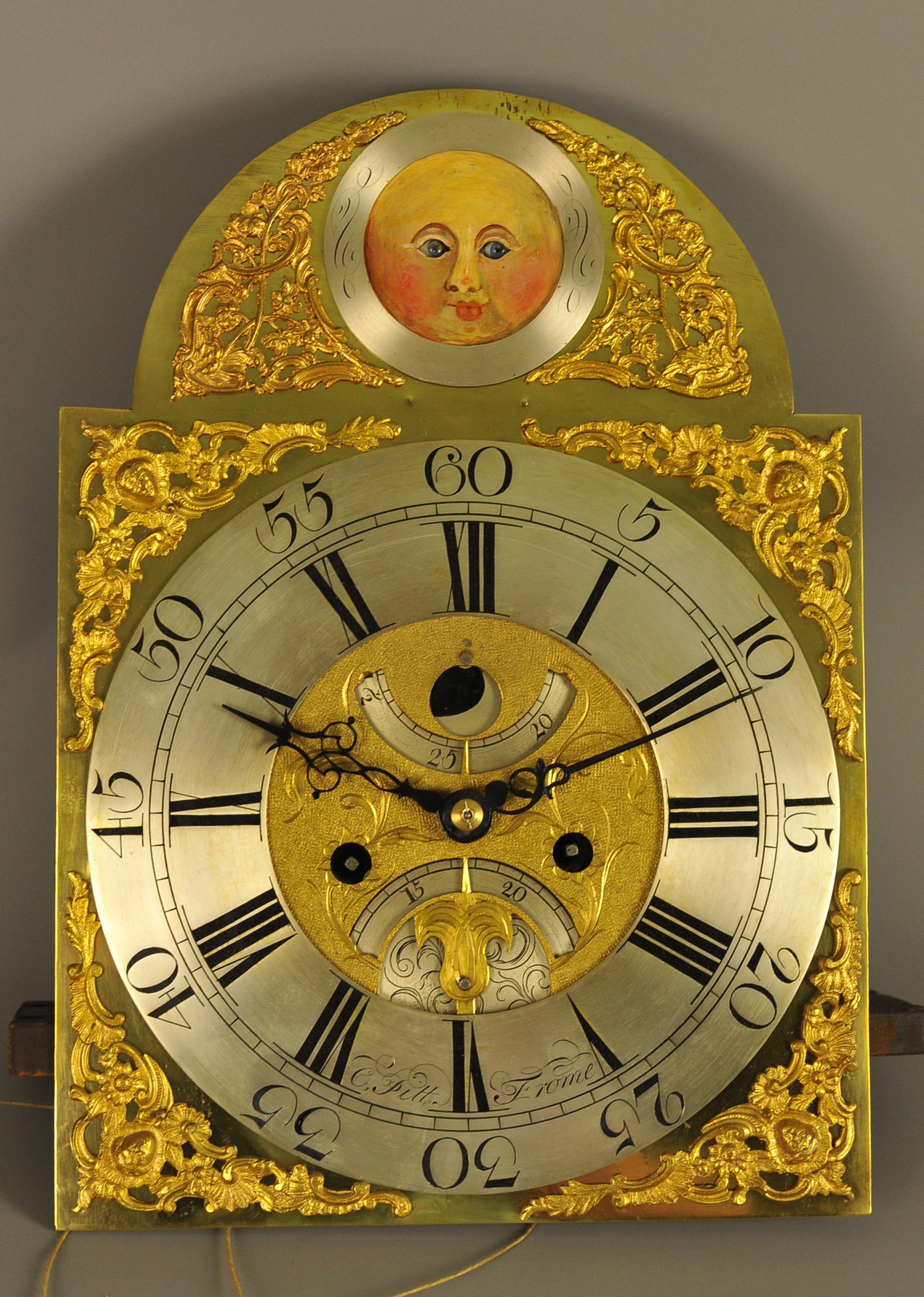 Automation Longcase Grandfather Clock-Pitt of Frome For Sale 1