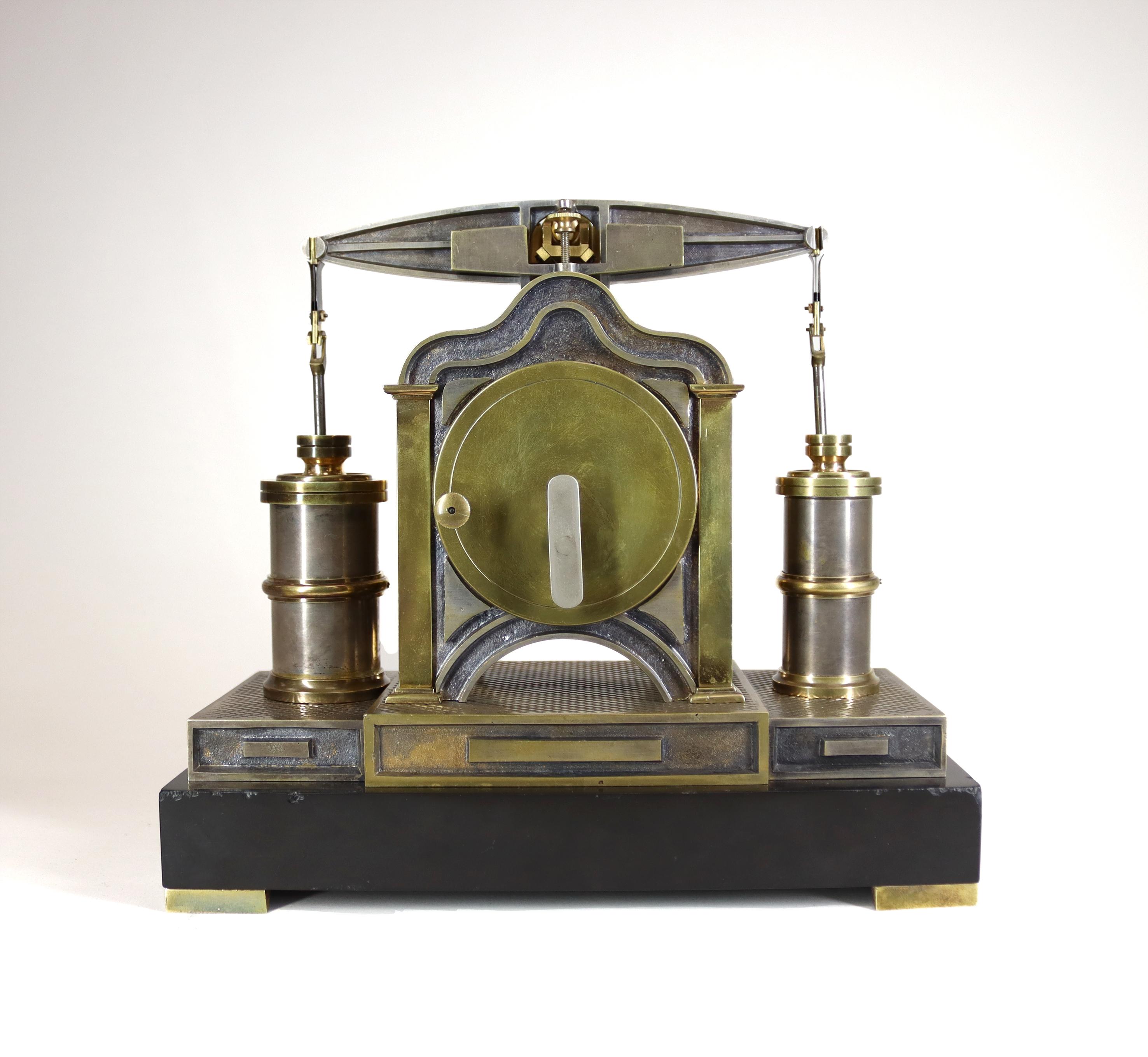 Automaton Beam Engine Clock von Andre Guilmet (Französisch) im Angebot