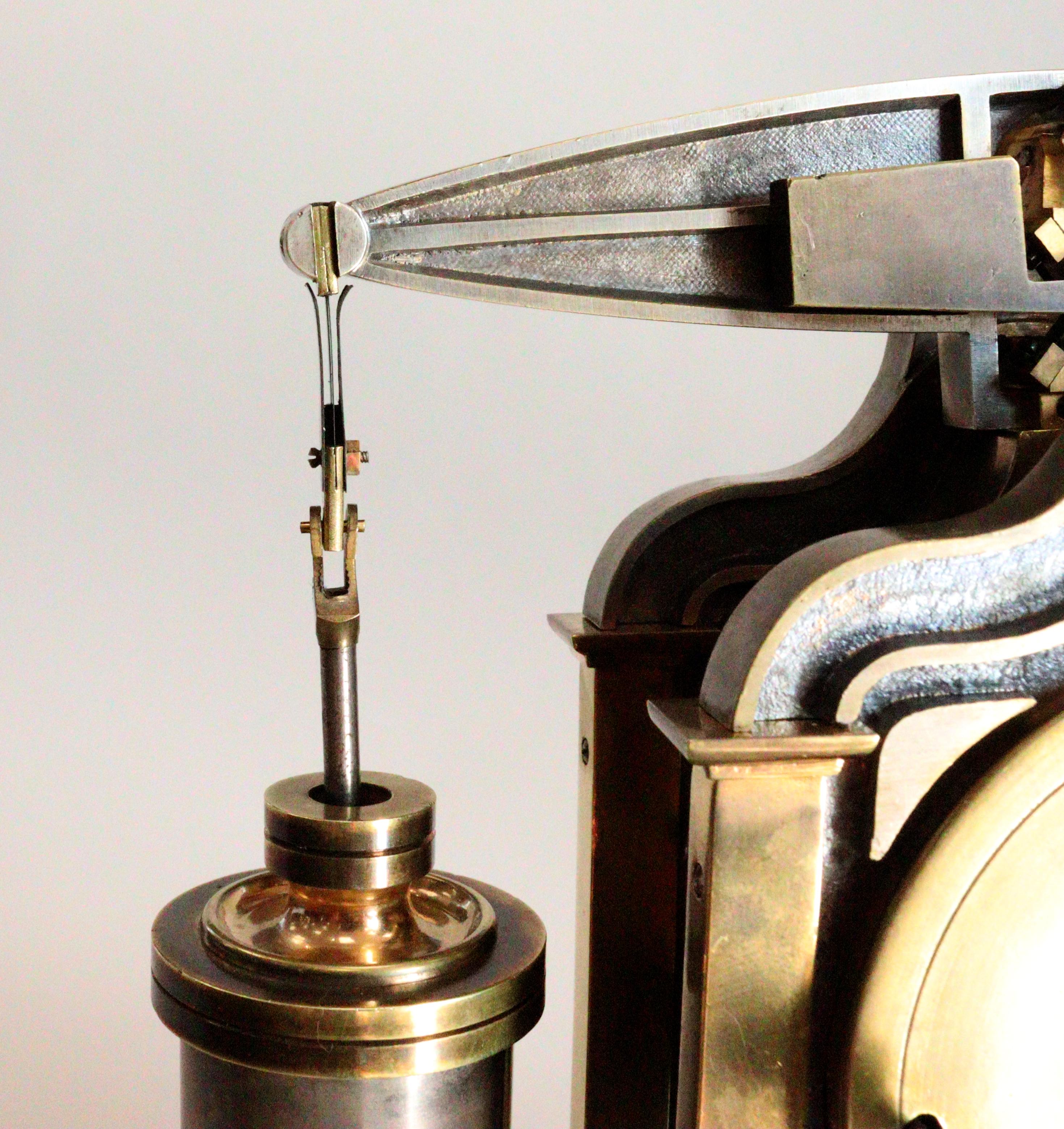 Automaton Beam Engine Clock von Andre Guilmet im Angebot 1