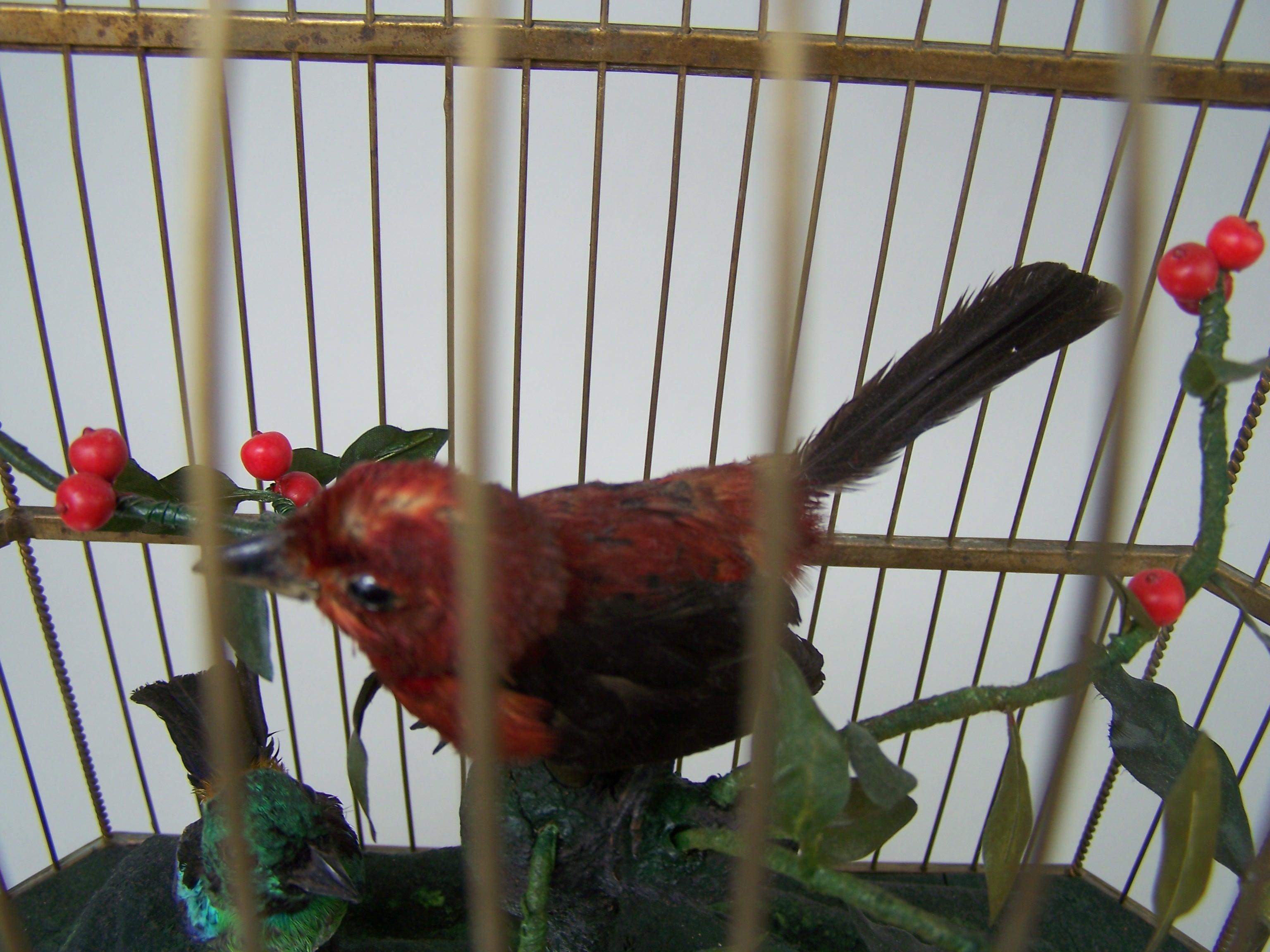 Singing Bird Cage by Bontems  In Excellent Condition For Sale In Zonhoven, BE
