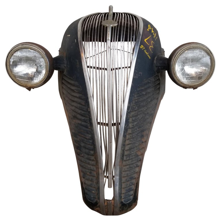 Automobile Grill Wall Art 1937 Hudson at 1stDibs