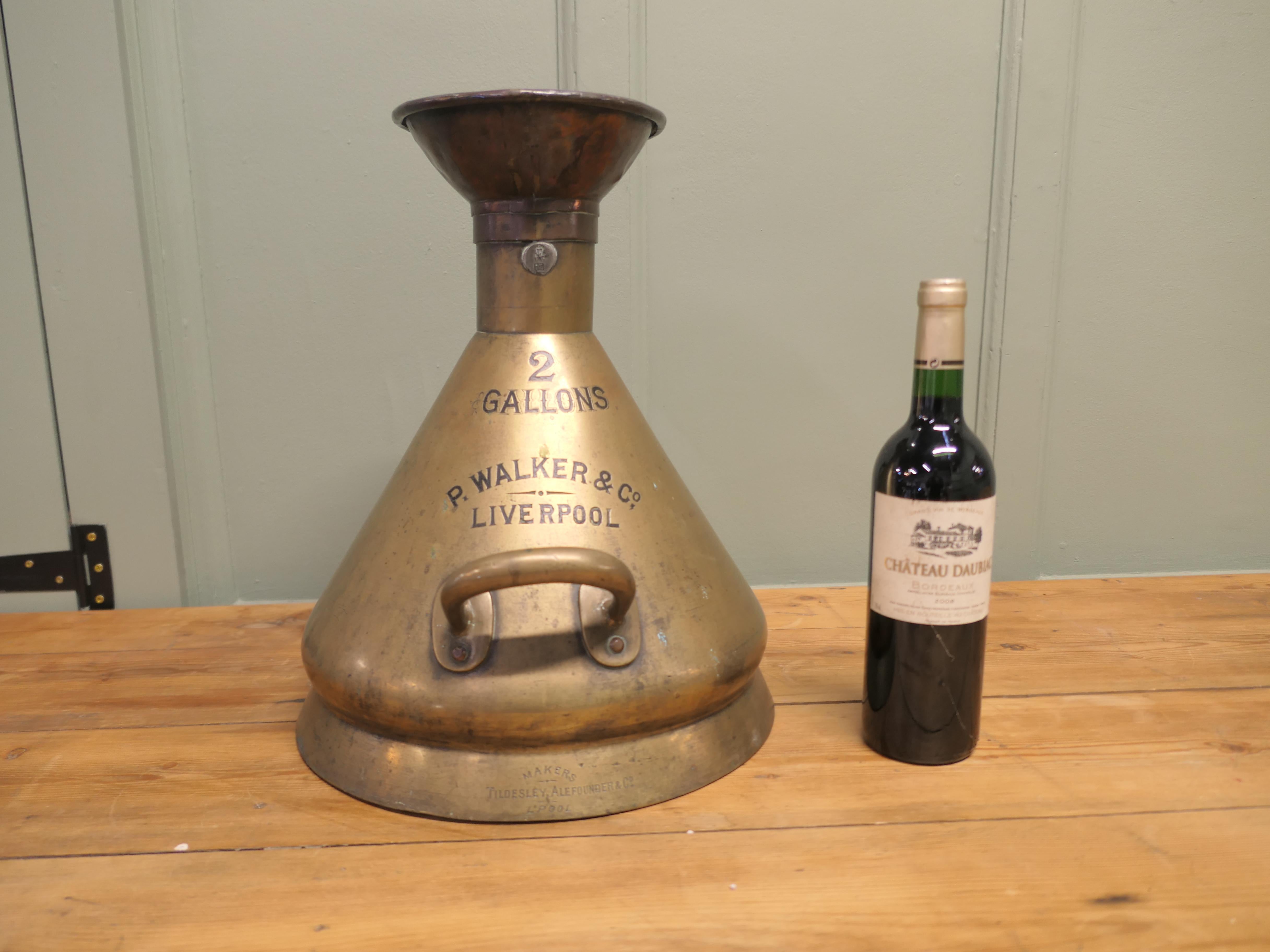 Industrial Automobile Petrol Measure, R Walker & Co., Liverpool For Sale