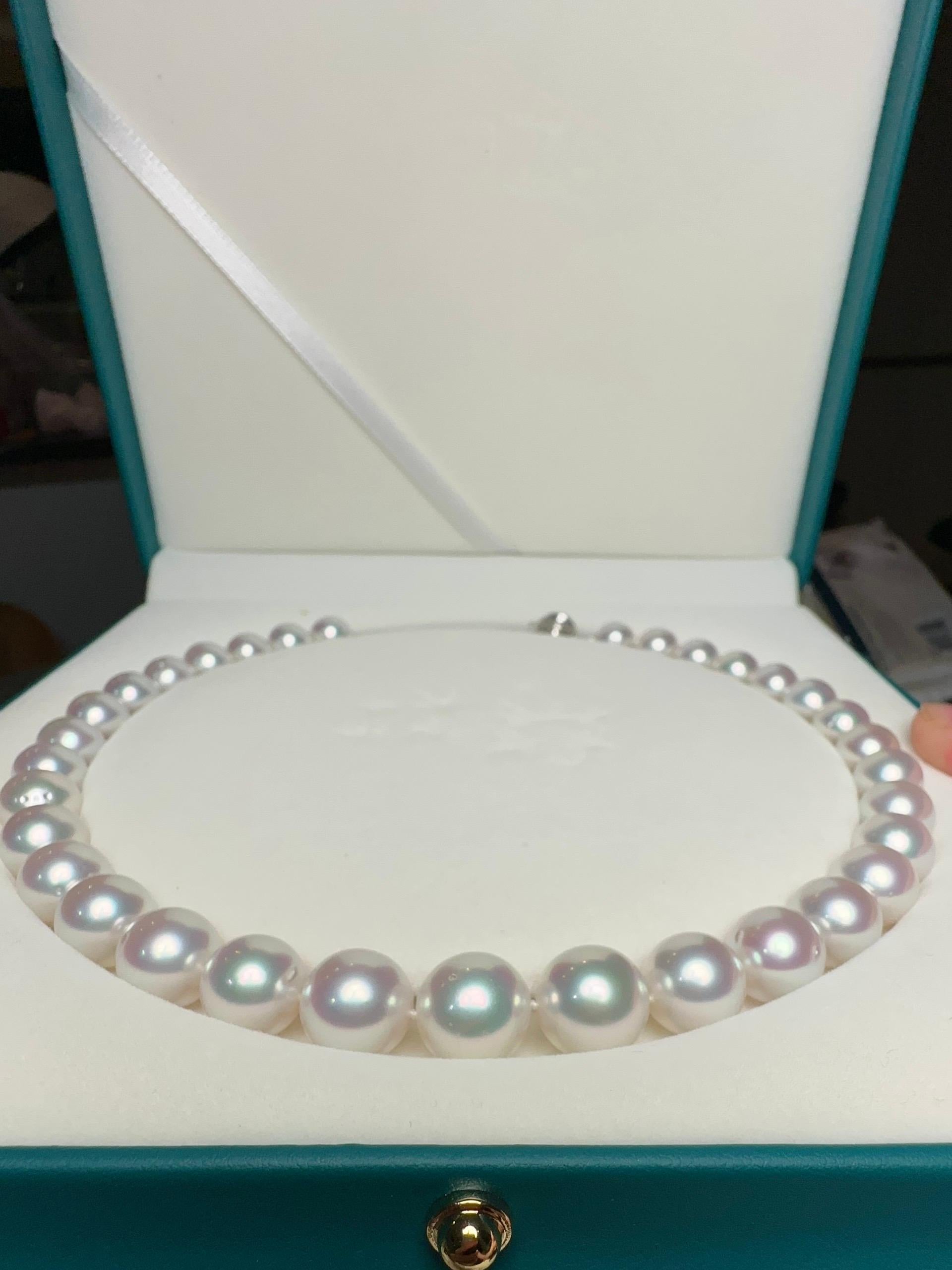 Contemporaneo Autore Australian South Sea  Collana con fili di perle in vendita