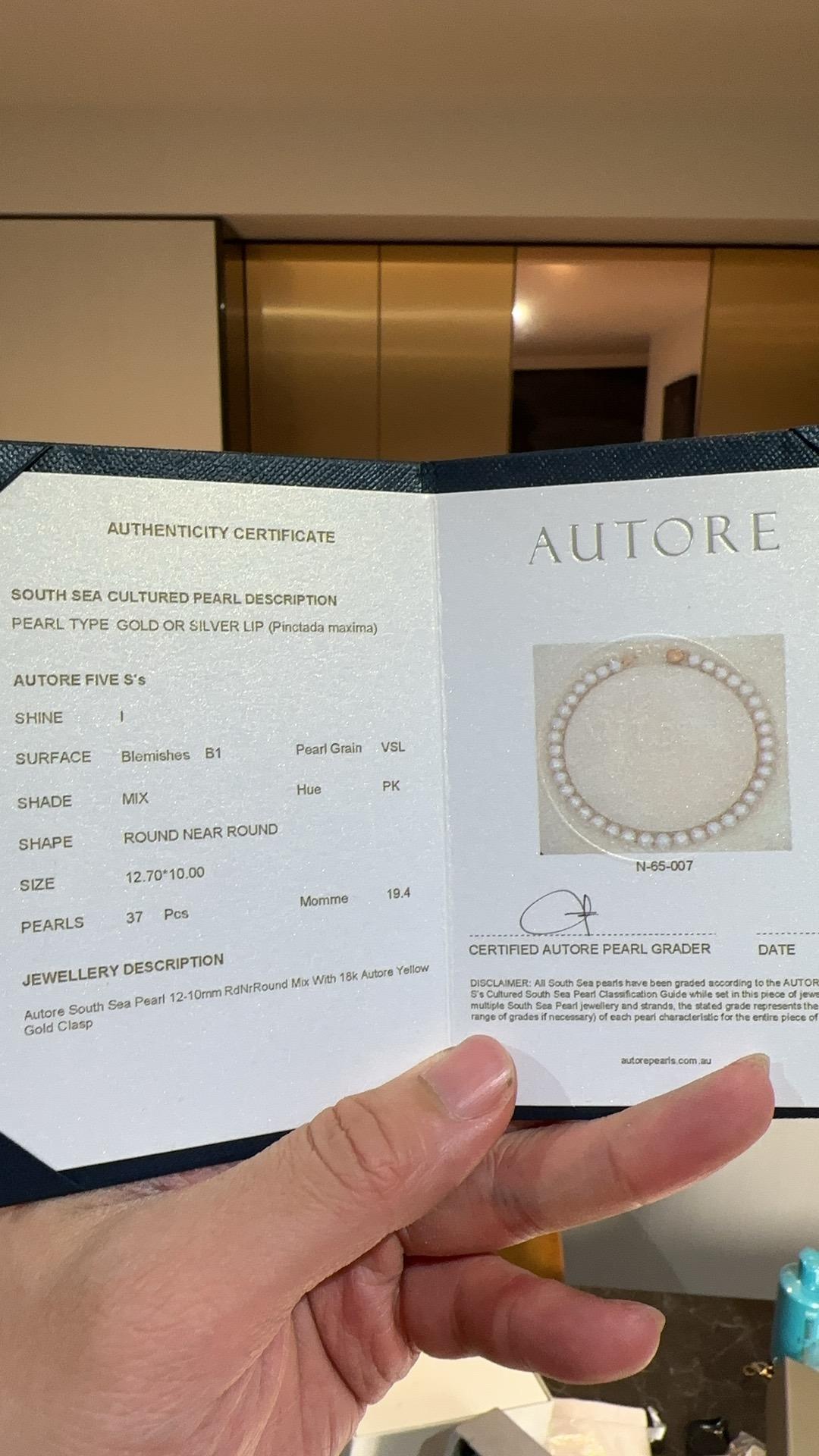 Autore Australian South Sea  Collana con fili di perle In condizioni Nuovo in vendita a Melbourne, AU