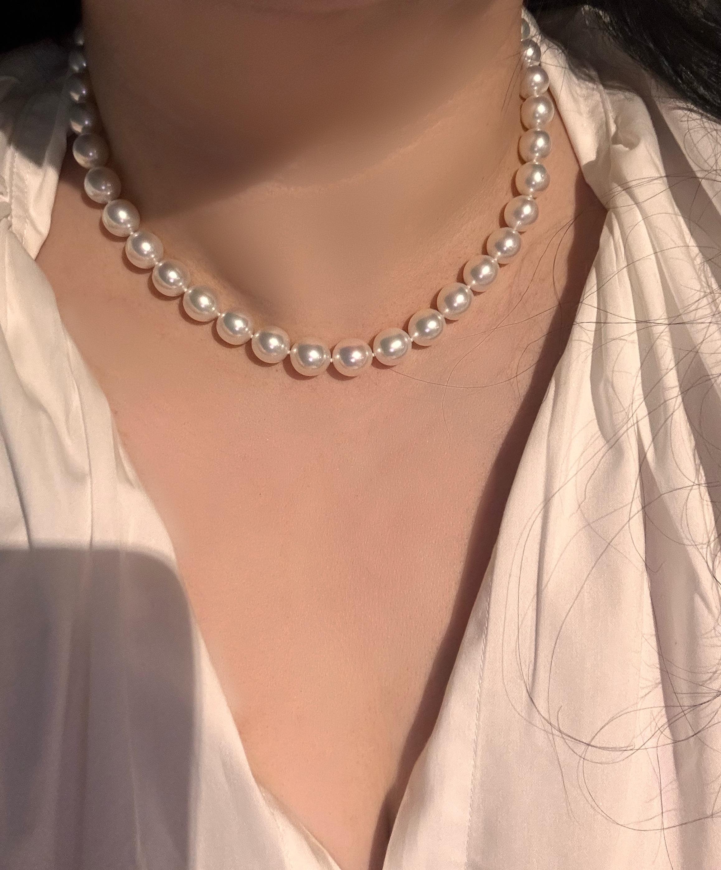 da uomo o donna Autore Australian South Sea  Collana con fili di perle in vendita