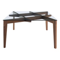 Autoreggente Square Dining Table by Patrizia Bertolini